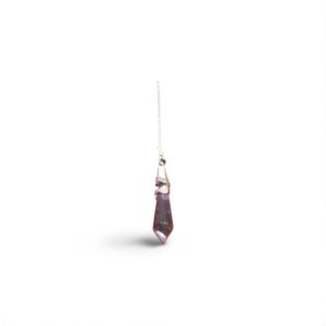 Pendule Améthyste, en pierre naturelle de fabrication artisanale