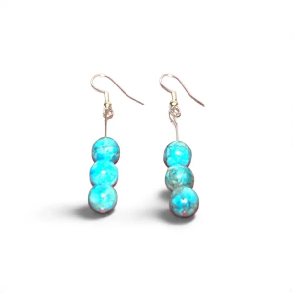 Boucles d'oreilles en Turquoise